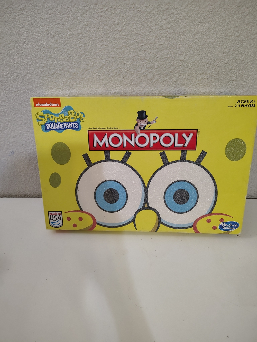 Hasbro SpongeBob SquarePants Monopoly 98% Complete Board Game Nickelodeon